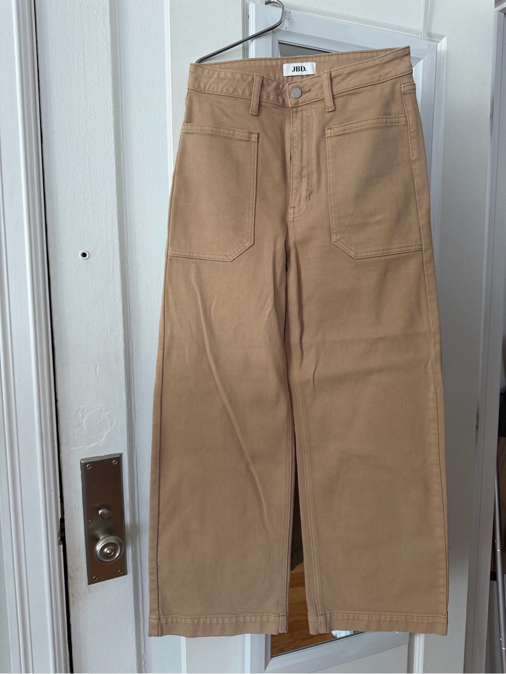 Just Black Women’s Wide-Leg Jeans in Tan